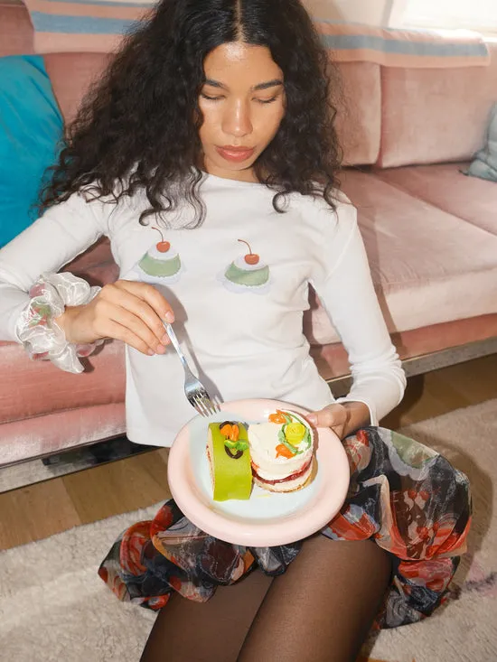 Dana Long Sleeve Tee Jelly Cakes Women Tops Lisa Says Gah