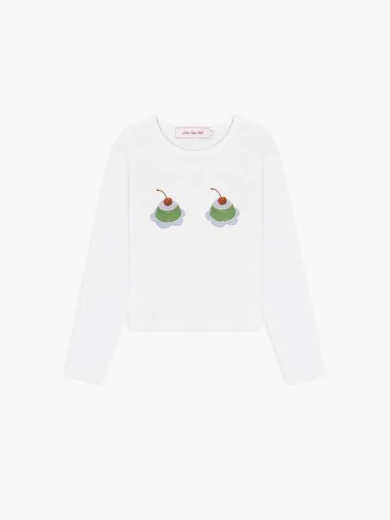 Dana Long Sleeve Tee Jelly Cakes Women Tops Lisa Says Gah