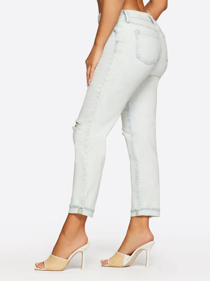 Denim Clothing Jessica Simpson Mika Best Friend Slouchy Skinny In Enlighten