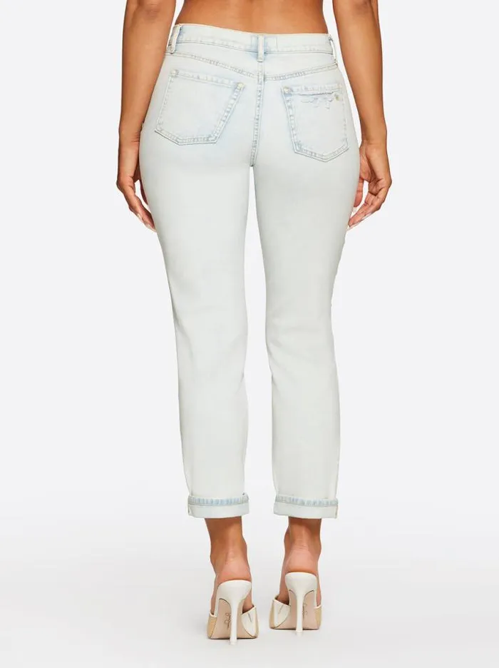 Denim Clothing Jessica Simpson Mika Best Friend Slouchy Skinny In Enlighten