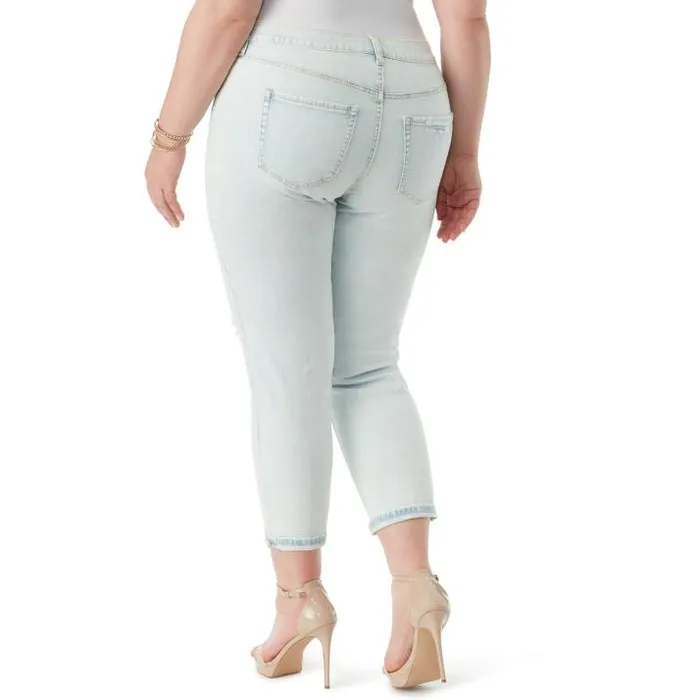 Denim Clothing Jessica Simpson Mika Best Friend Slouchy Skinny In Enlighten
