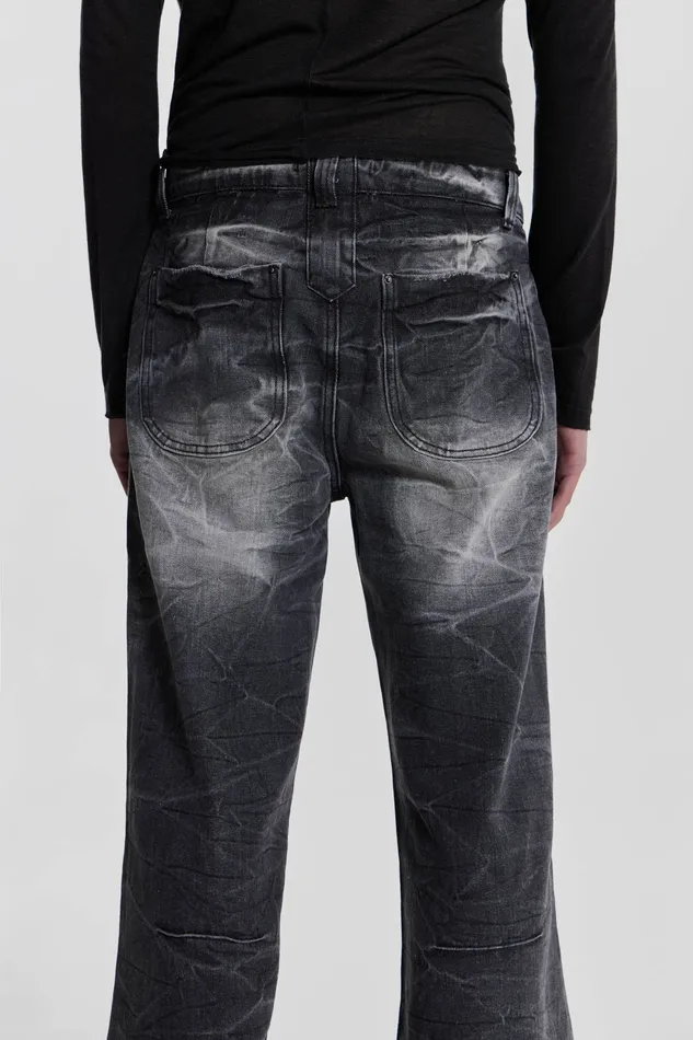 Denim Shop Black Crease Blaze Jeans Jaded London Men