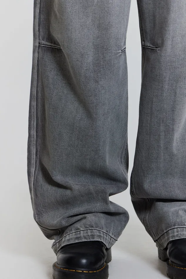Denim Shop Grey Acid Razor Jeans Jaded London Men