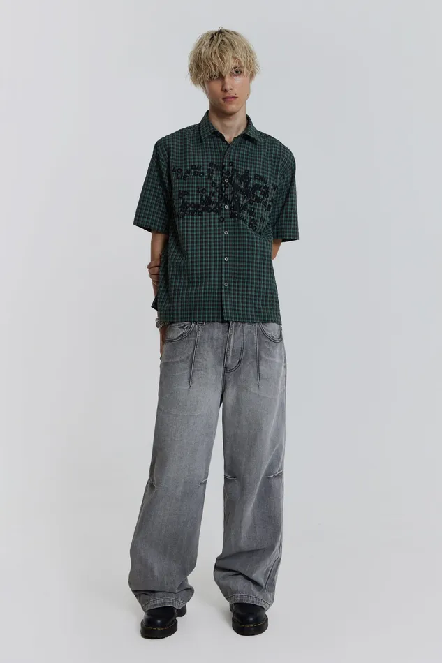 Denim Shop Grey Acid Razor Jeans Jaded London Men