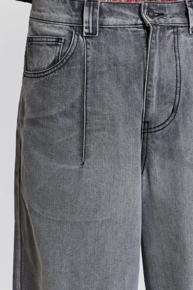 Denim Shop Grey Acid Razor Jeans Jaded London Men