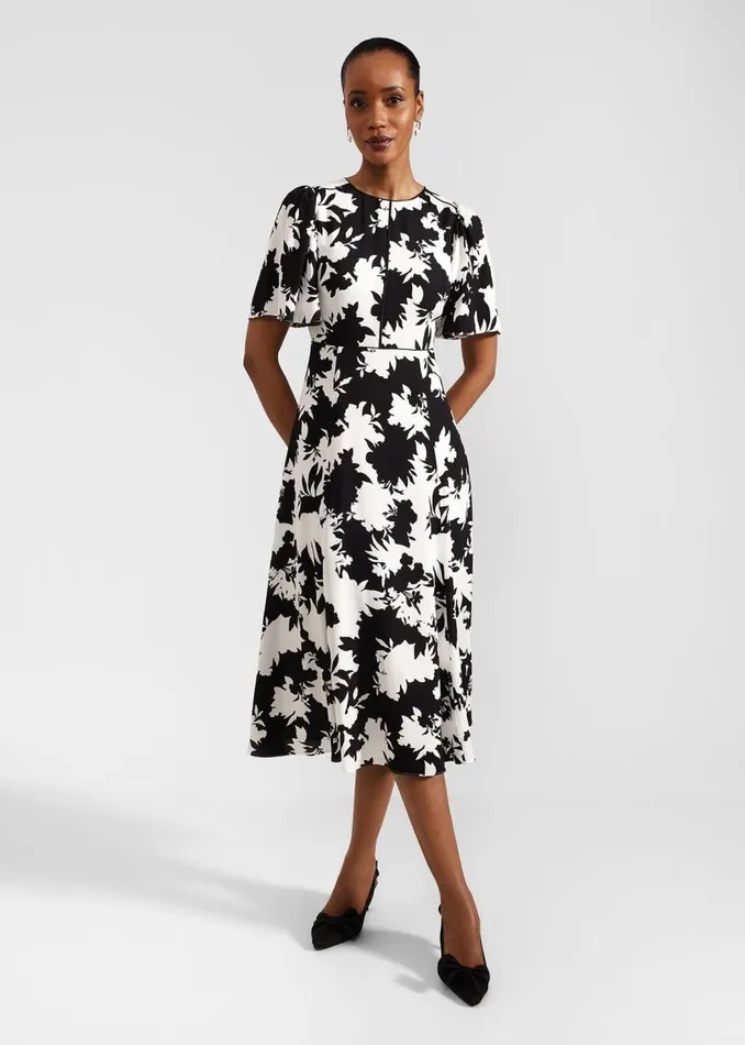Dresses and Jumpsuits Women HOBBS Alva Dress Ivory Black