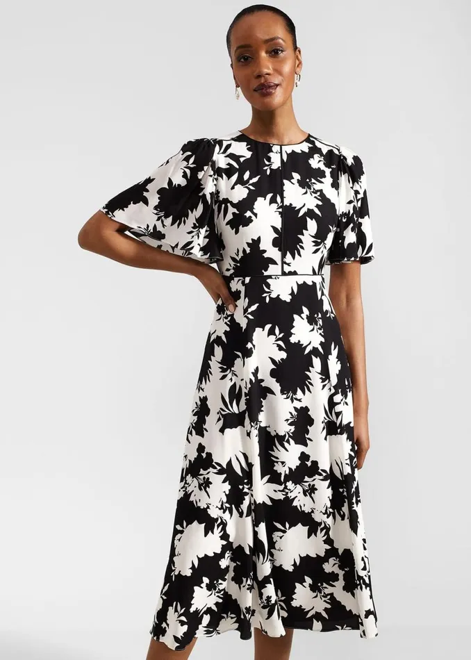 Dresses and Jumpsuits Women HOBBS Alva Dress Ivory Black