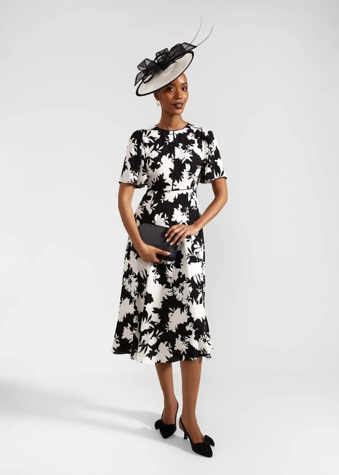 Dresses and Jumpsuits Women HOBBS Alva Dress Ivory Black