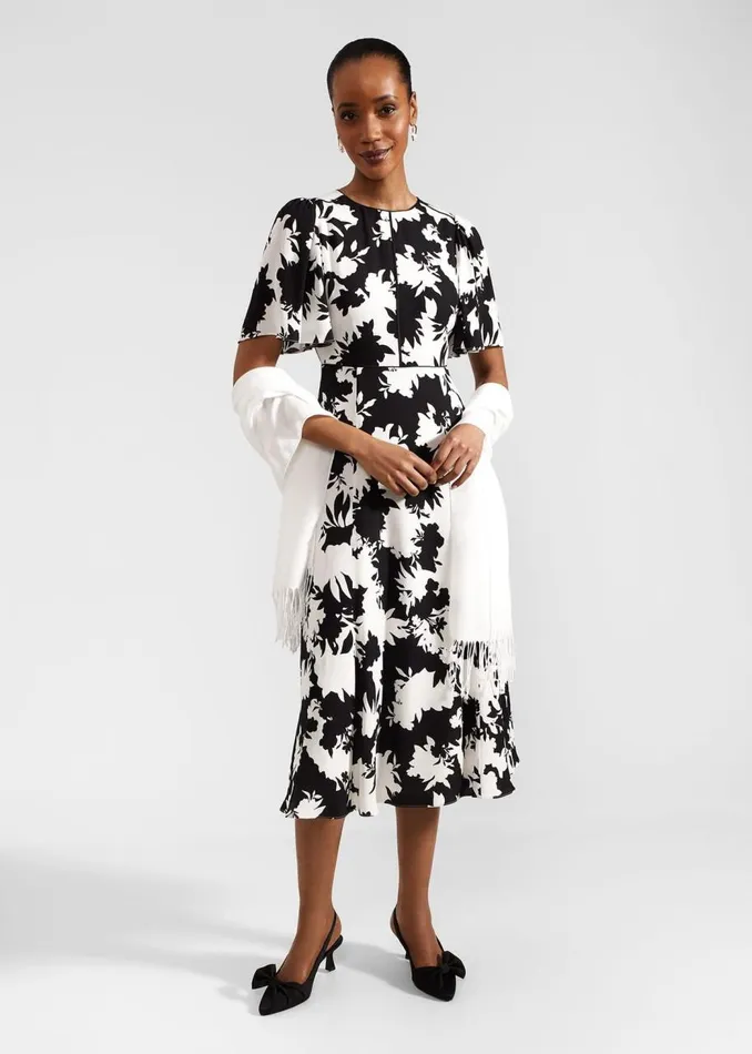 Dresses and Jumpsuits Women HOBBS Alva Dress Ivory Black