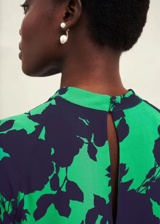 Dresses and Jumpsuits Women HOBBS Georgia Dress Green Navy