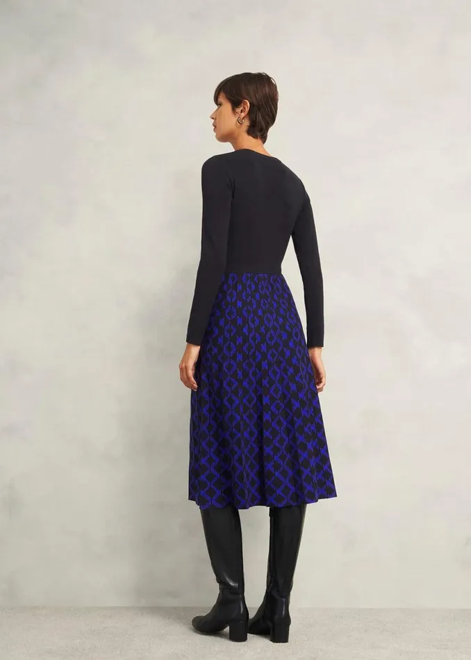 Dresses and Jumpsuits Women HOBBS Petite Larna Dress Black Blue