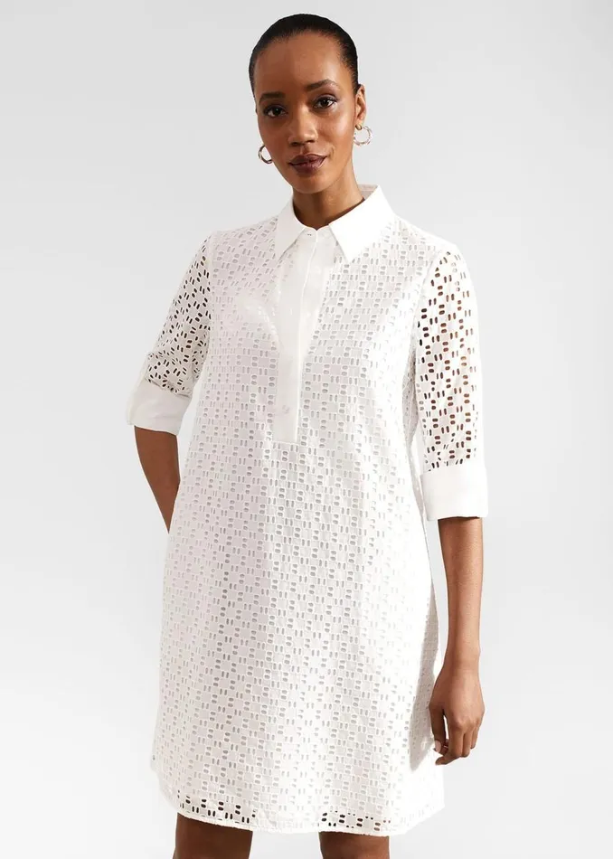 Dresses and Jumpsuits Women HOBBS Petite Marciella Dress White