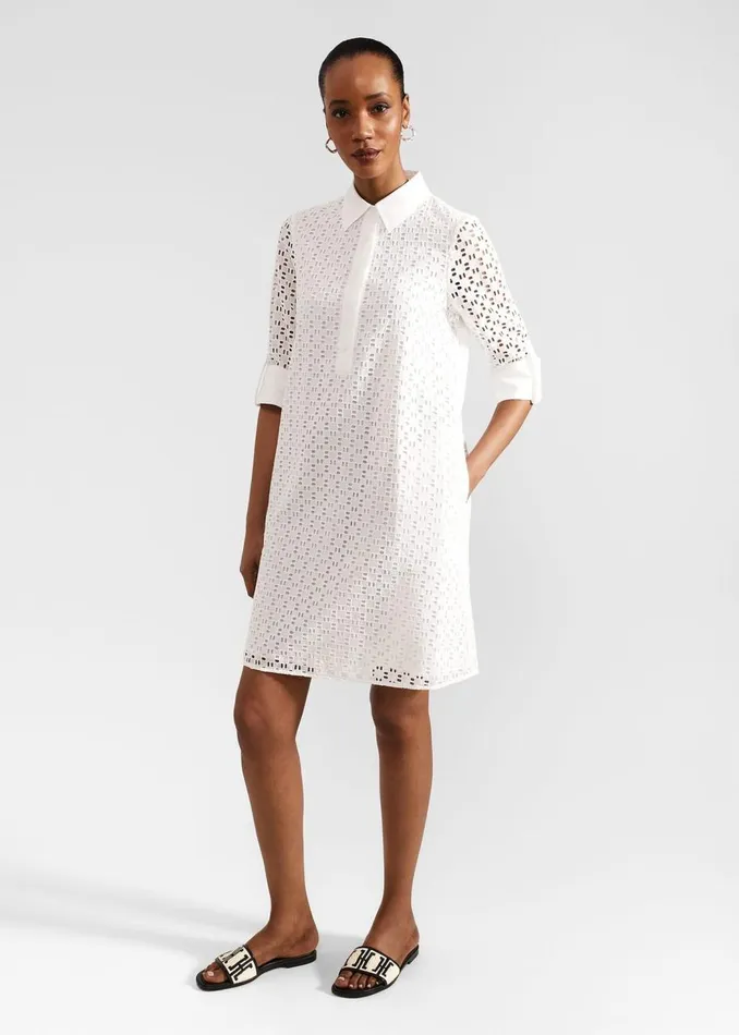 Dresses and Jumpsuits Women HOBBS Petite Marciella Dress White