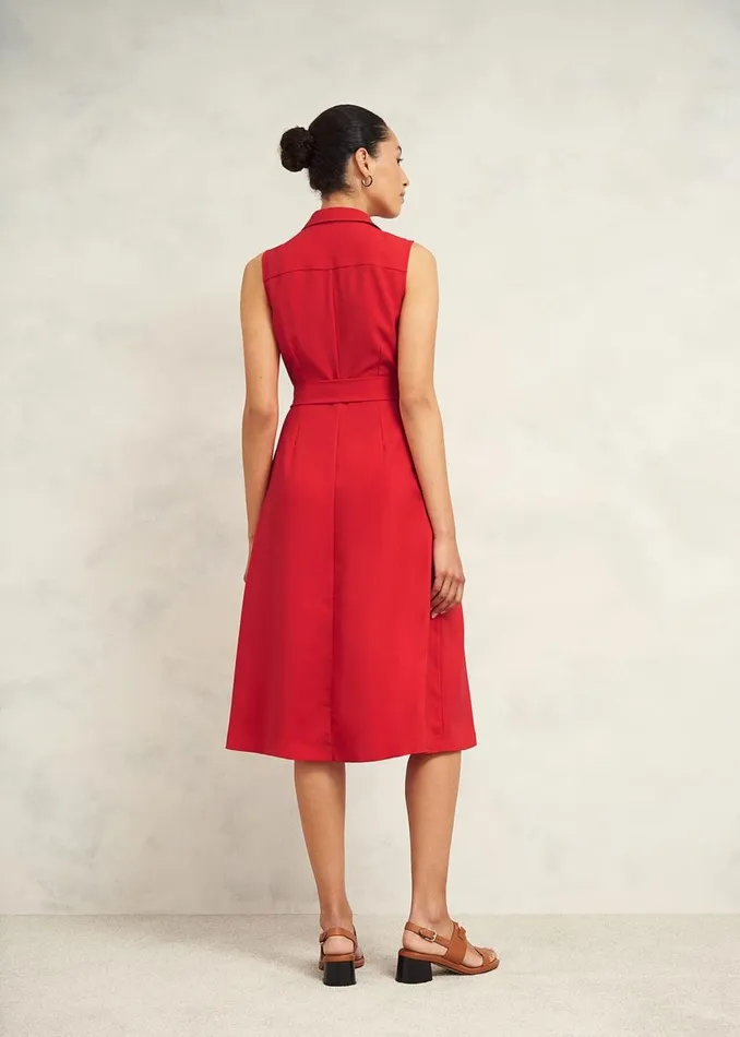 Dresses and Jumpsuits Women HOBBS Petite Sandra Dress Begonia Red