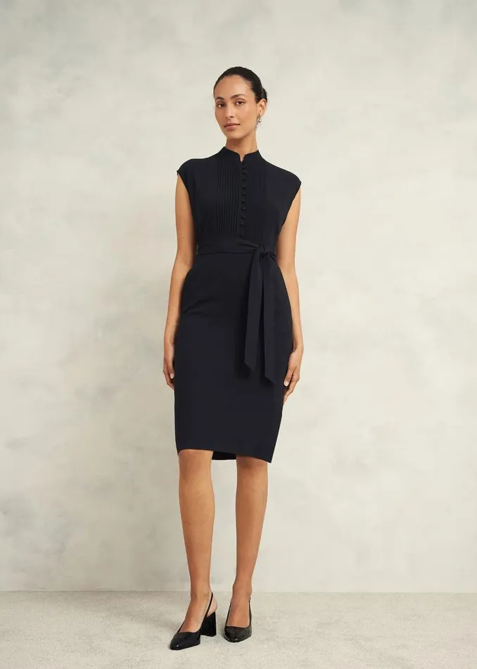 Dresses and Jumpsuits Women HOBBS Pia Pintuck Dress Black