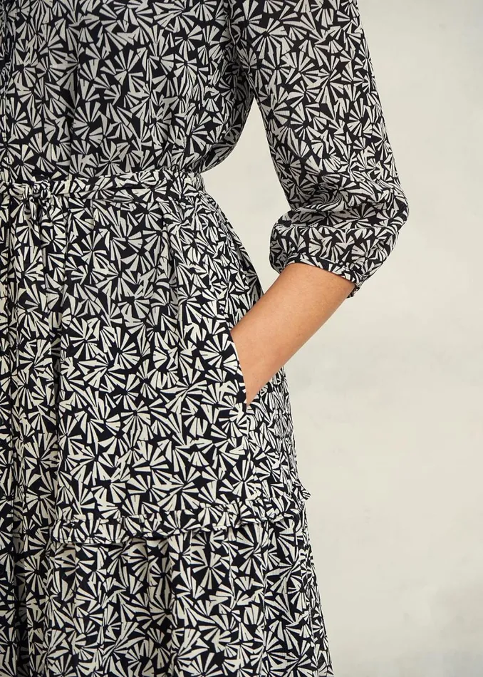 Dresses and Jumpsuits Women HOBBS Polly Dress Navy Cream