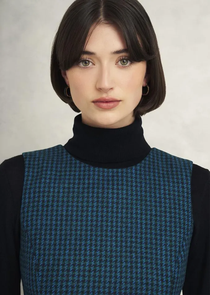 Dresses and Jumpsuits Women HOBBS Sariah Wool Dress Green Multi