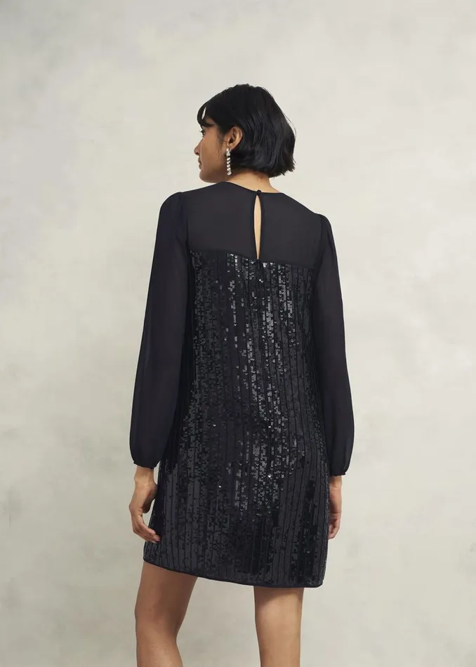 Dresses and Jumpsuits Women HOBBS Zariah Sequin Dress Hobbs Black