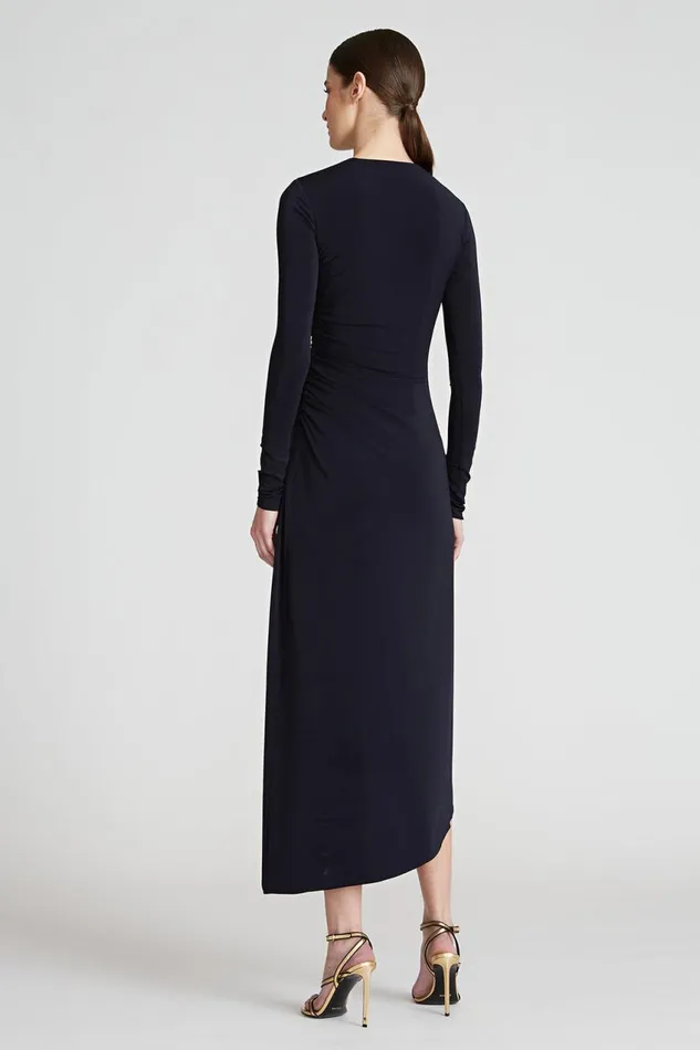 Dresses Women Halston Giorgia Jersey Cocktail Dress Ink