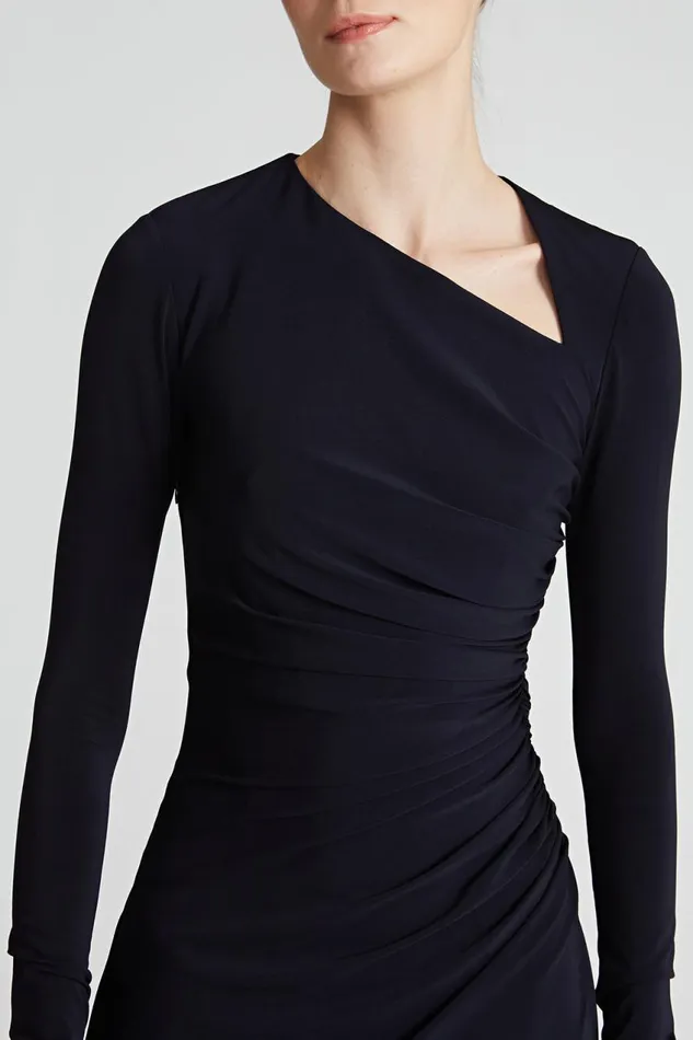 Dresses Women Halston Giorgia Jersey Cocktail Dress Ink