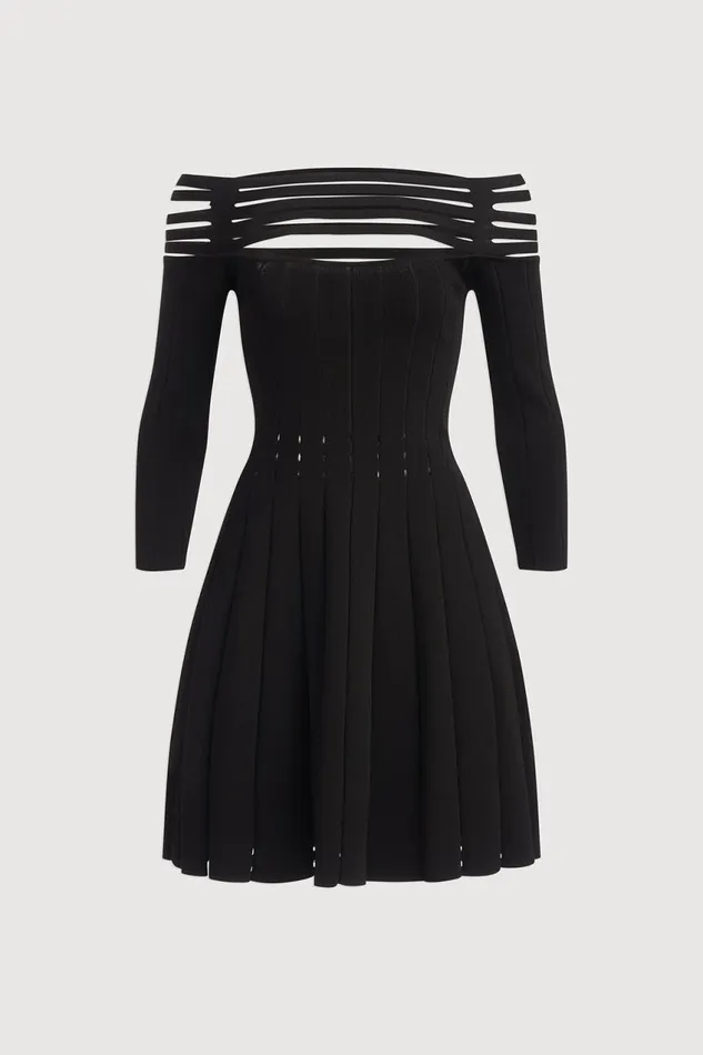 Dresses Women Halston Heather Dress In Matte Viscose Black