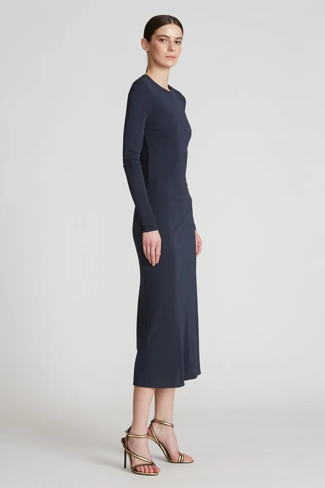 Dresses Women Halston Peyton Jersey Cocktail Dress Pewter