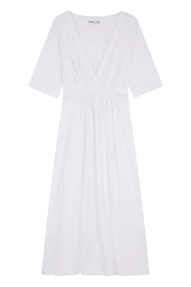 Dresses Women Leon and Harper Rala Plain Dress White