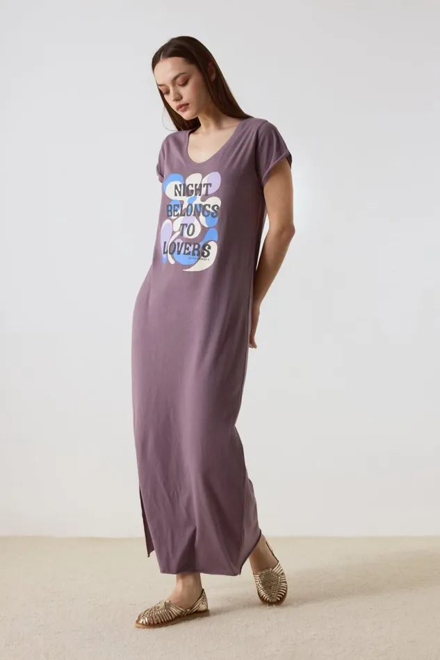 Dresses Women Leon and Harper Reinette Night Dress Iris