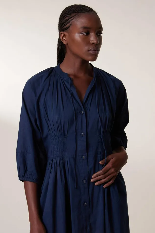Dresses Women Leon and Harper Roudy Plain Dress Black Iris