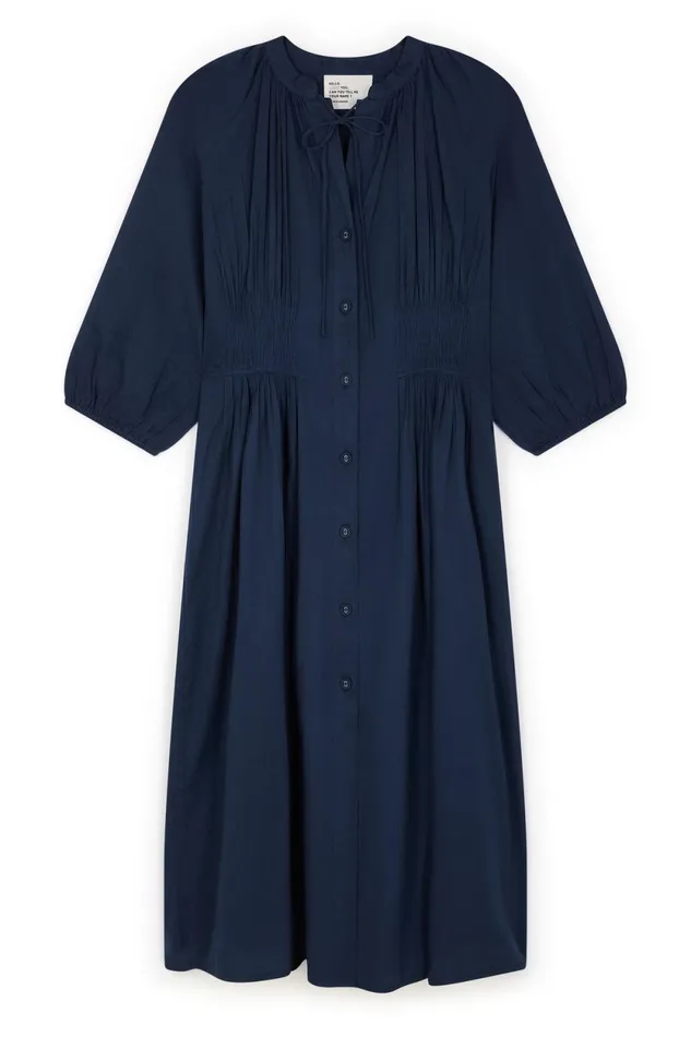 Dresses Women Leon and Harper Roudy Plain Dress Black Iris