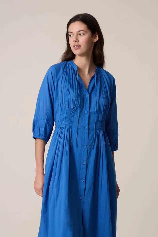 Dresses Women Leon and Harper Roudy Plain Dress Ocean