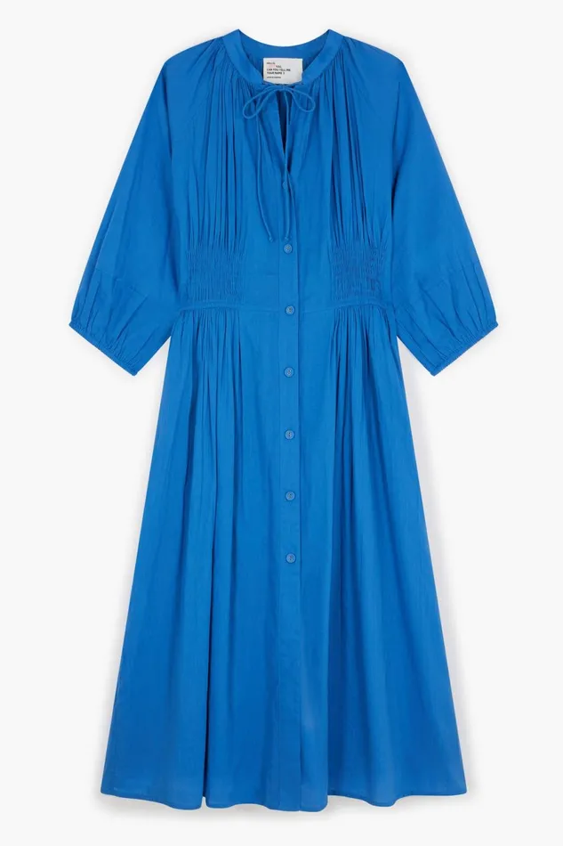 Dresses Women Leon and Harper Roudy Plain Dress Ocean