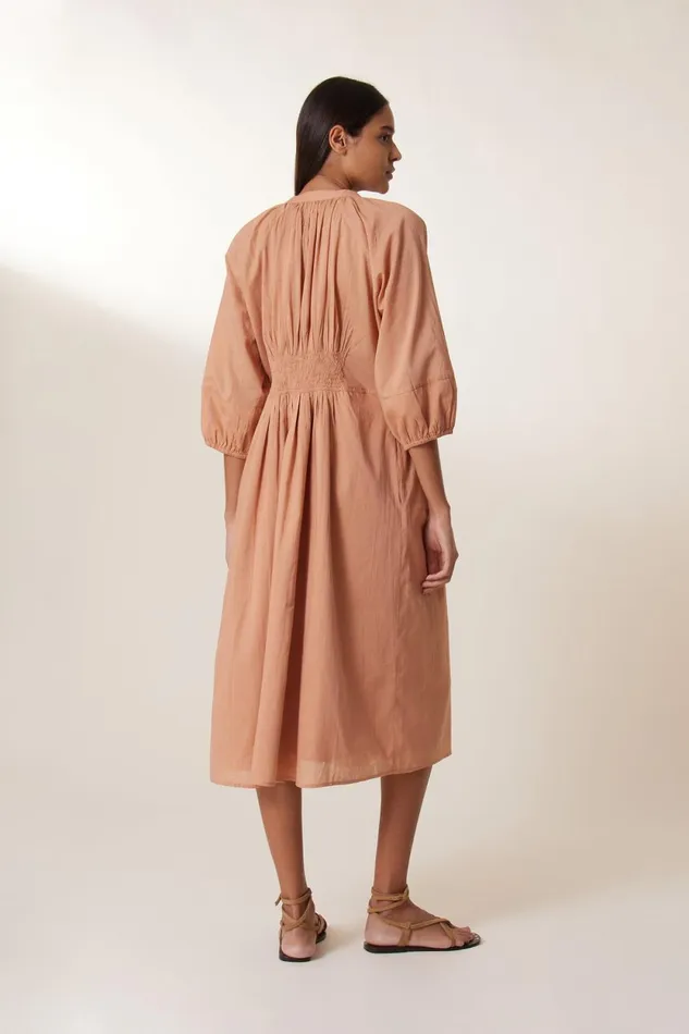 Dresses Women Leon and Harper Roudy Plain Dress Peach