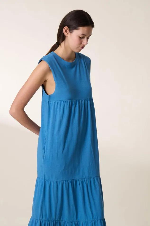 Dresses Women Leon and Harper Ryo Plain Dress Sea