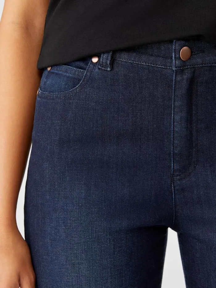Eileen Fisher Pants Shorts and Jumpsuits Organic Cotton Stretch Straight Ankle Jean Utility Blue 8211 Shop