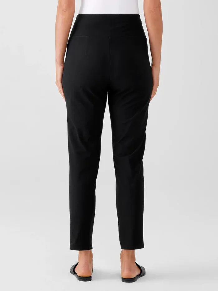 Eileen Fisher Pants Shorts and Jumpsuits Washable Stretch Crepe Slim Pant Black 8211 Shop