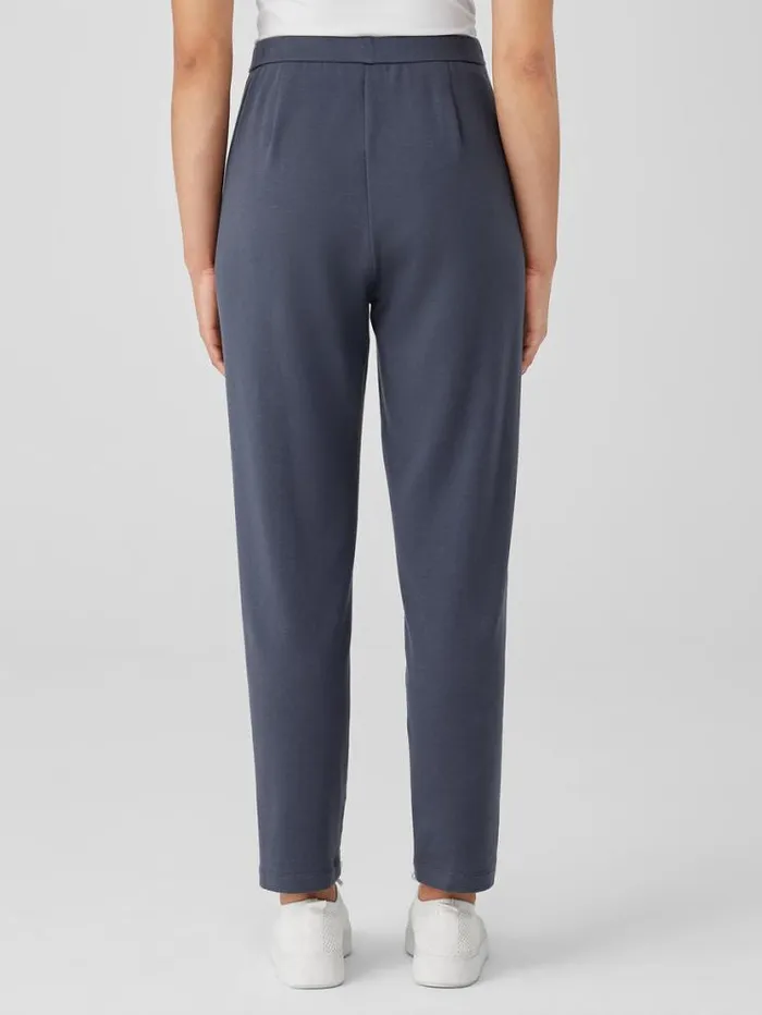 Eileen Fisher Petite Cozy Brushed Terry Hug Slouchy Pant Ocean 8211 Shop