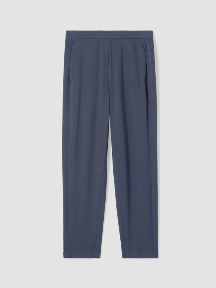 Eileen Fisher Petite Cozy Brushed Terry Hug Slouchy Pant Ocean 8211 Shop