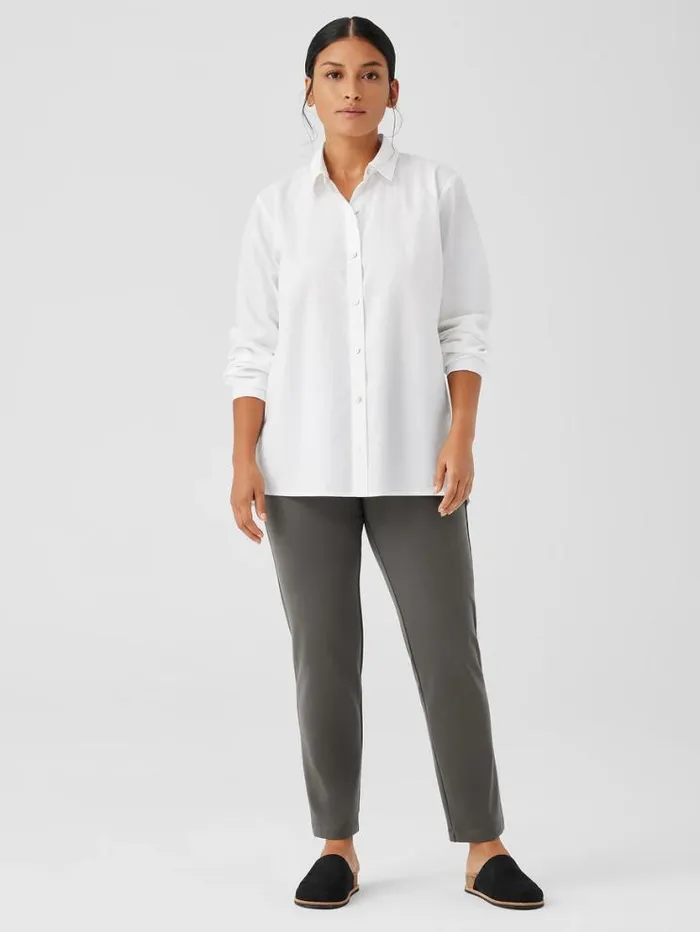 Eileen Fisher Petite Washable Flex Ponte Pant Grove 8211 Shop
