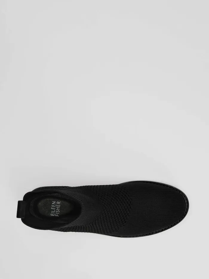 Eileen Fisher Shoes Jude Recycled Stretch Knit Bootie Black 8211 Shop