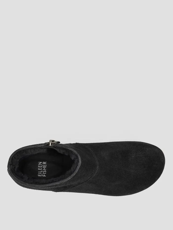 Eileen Fisher Shoes Warm Suede Clog Bootie Black 8211 Shop