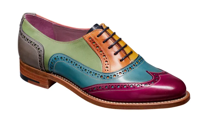Fearne 8211 Multi Coloured Women Barker Shoes Womens Brogues