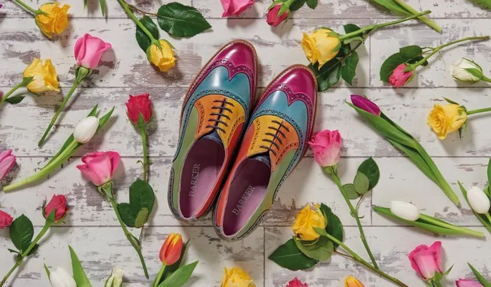 Fearne 8211 Multi Coloured Women Barker Shoes Womens Brogues