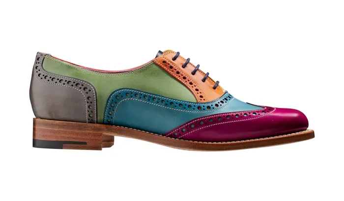 Fearne 8211 Multi Coloured Women Barker Shoes Womens Brogues