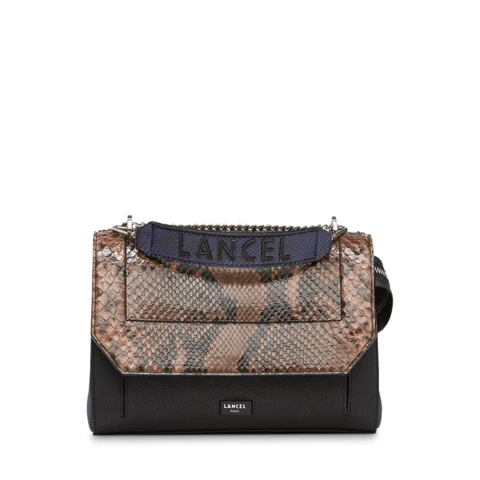 Flap Bag With Handle Brownblackpetrol Women Lancel Hand Bags