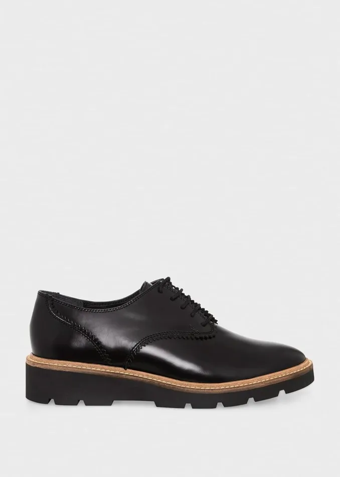 Flats Women HOBBS Chelsey LaceUp Black