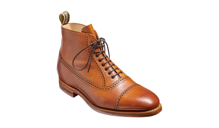 Foley 8211 Tan Soft Grain Men Barker Shoes Mens Boots