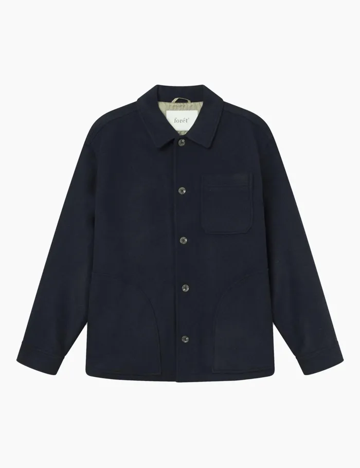 Fort Jackets LODGE WOOL JACKET Navy 8211 Men