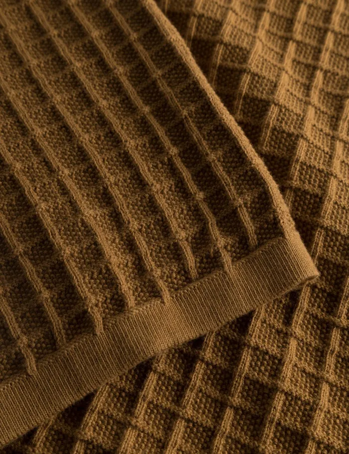 Fort Knitwear LOCH POLO KNIT Rubber 8211 Men