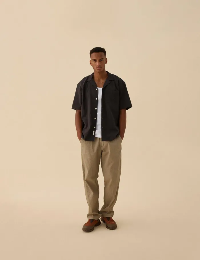 Fort Pants CLAY SEERSUCKER PANTS Taupe 8211 Men Fort Pants CLAY SEERSUCKER PANTS Taupe 8211 Men